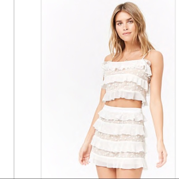 Forever 21 Other - Embroidered Mesh Set